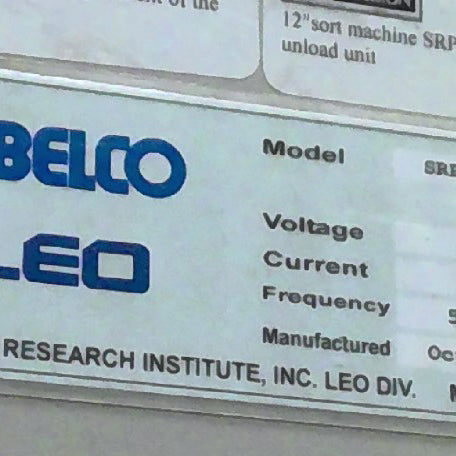 Kobelco SRP 200 B Wafer Tester