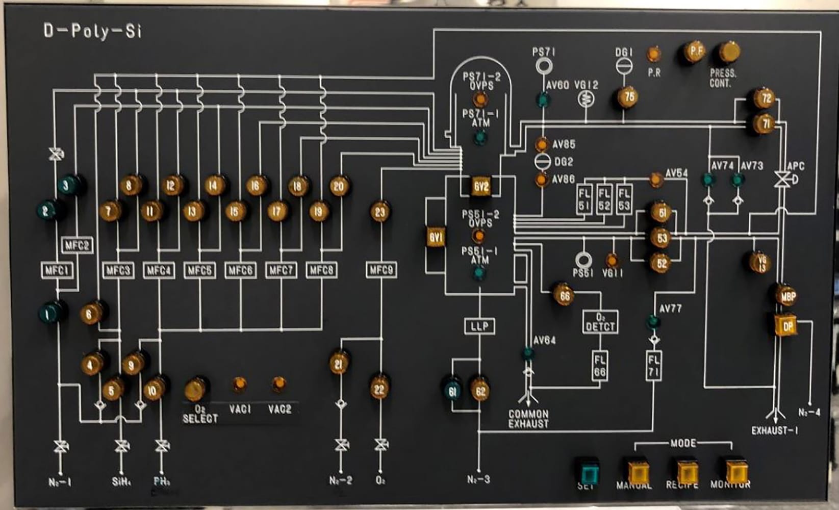 Hitachi Kokusai Vertron V DJ 835 V LPCVD Vertical Furnace (Low