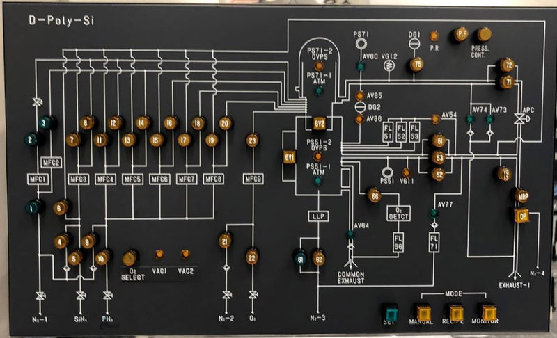 Hitachi Kokusai Vertron V DJ 835 V LPCVD Vertical Furnace (Low Pressure Chemical Vapor Deposition)