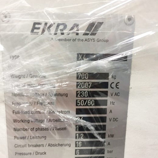 Ekra X 4 Printer
