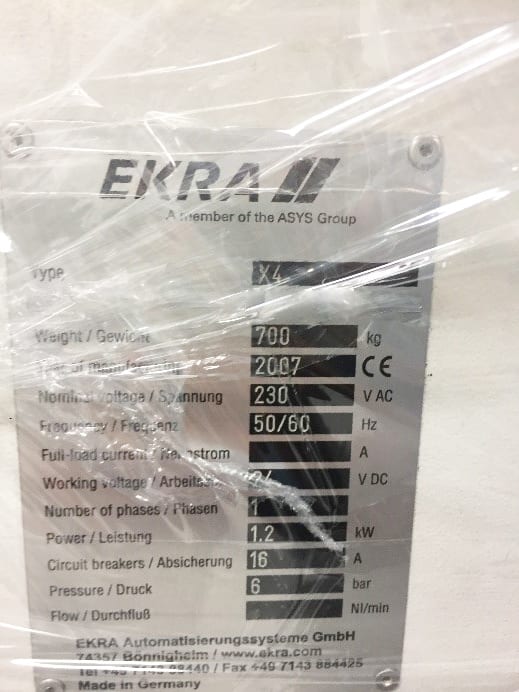 Ekra X 4 Printer