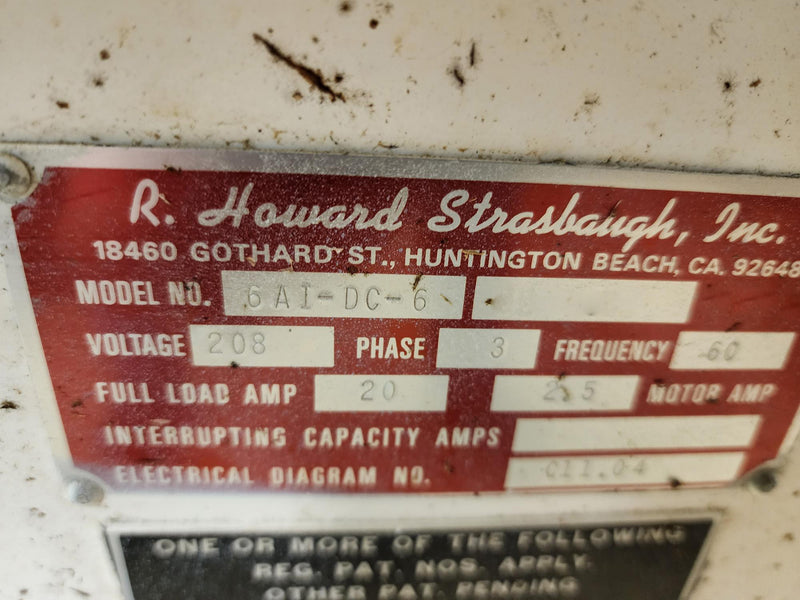 Strasbaugh 6 AI-DC 6 Polisher
