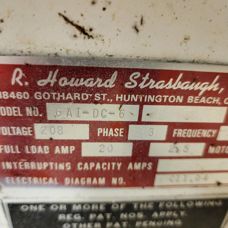Strasbaugh 6 AI-DC 6 Polisher
