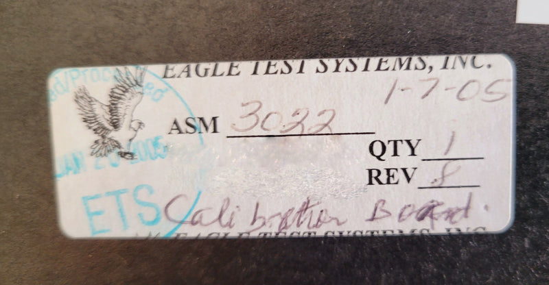 Eagle ASM 3022 Auto Calibration Board