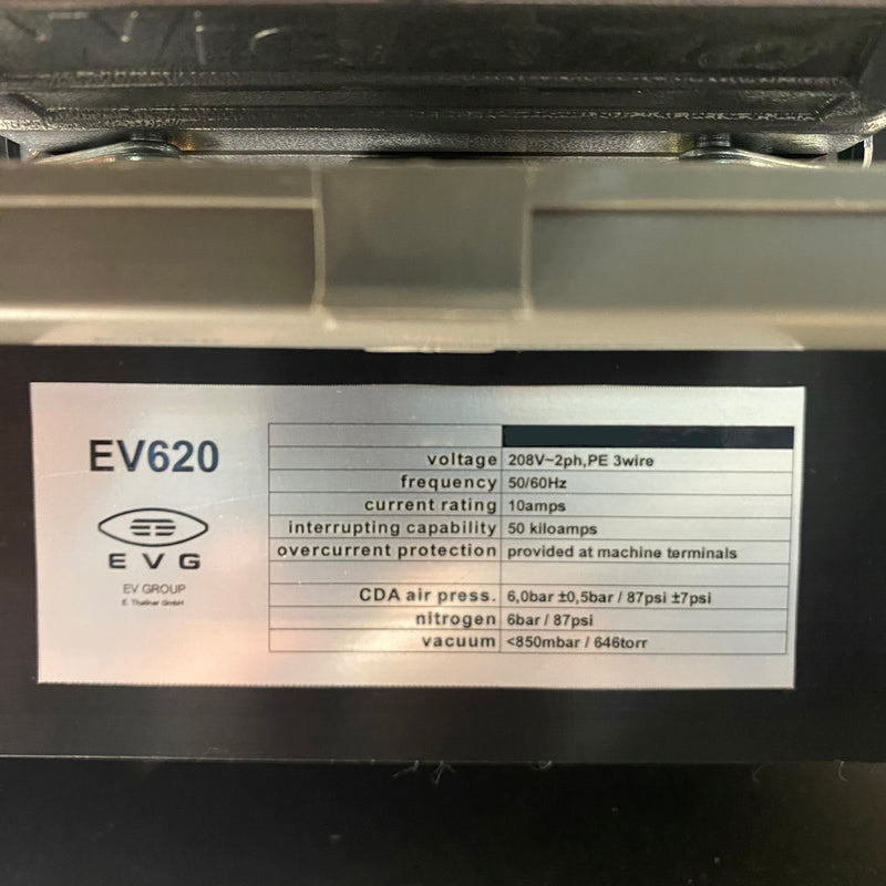 EVG EV 620 Bond Aligner