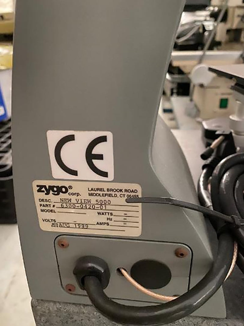 Zygo Newview 5000