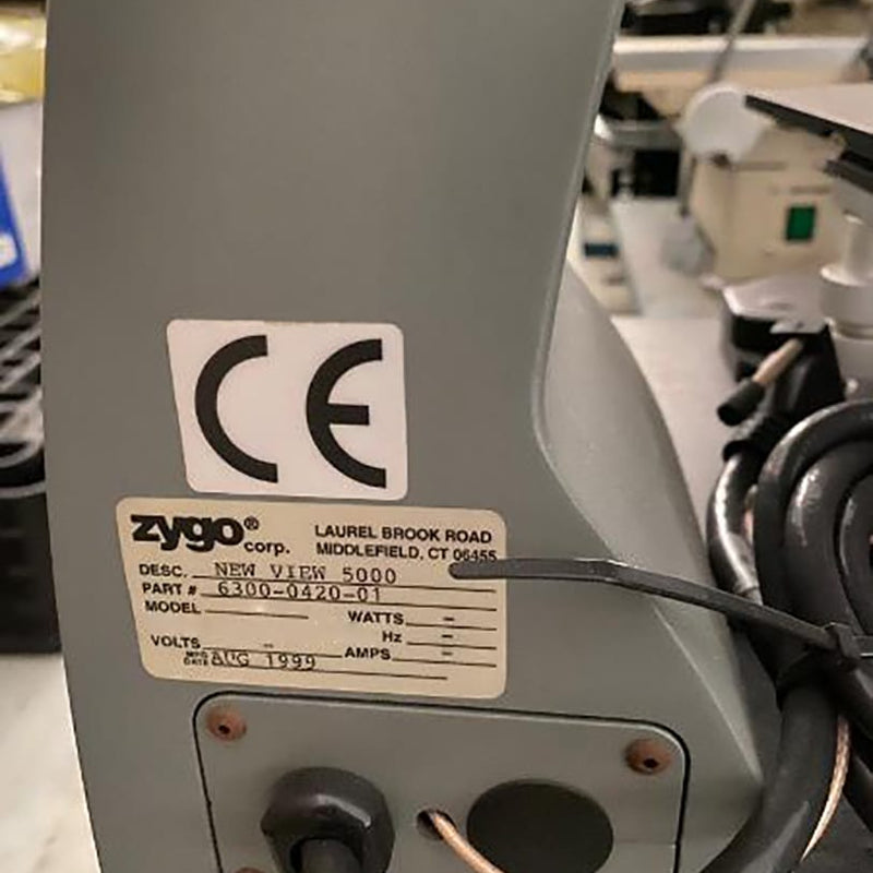 Zygo Newview 5000