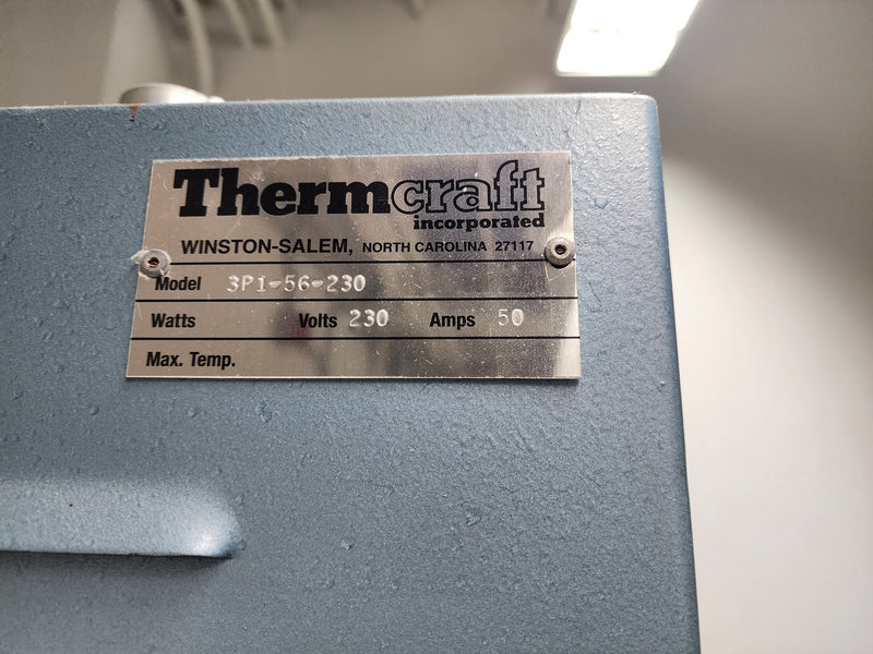 Thermcraft 3 P 1-56-230 Tube Furnace