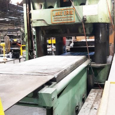 Lake Erie Hydraulic Press