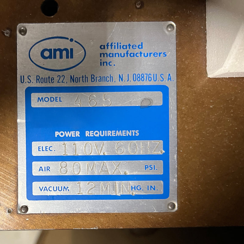 AMI / Presco 465 Screen Printer