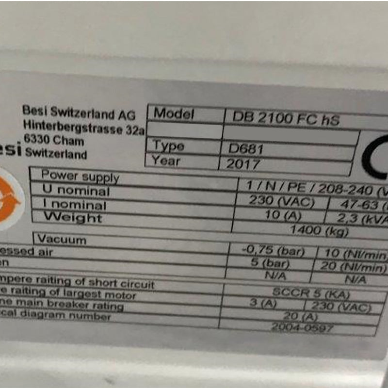 Esec DB 2100 FC HS Die Bonder