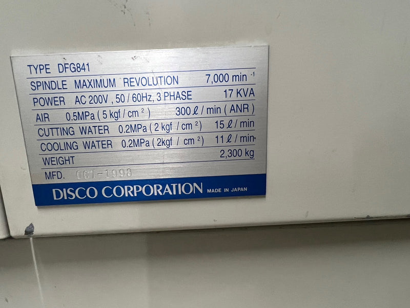 Disco DFG 841 Automatic Grinder