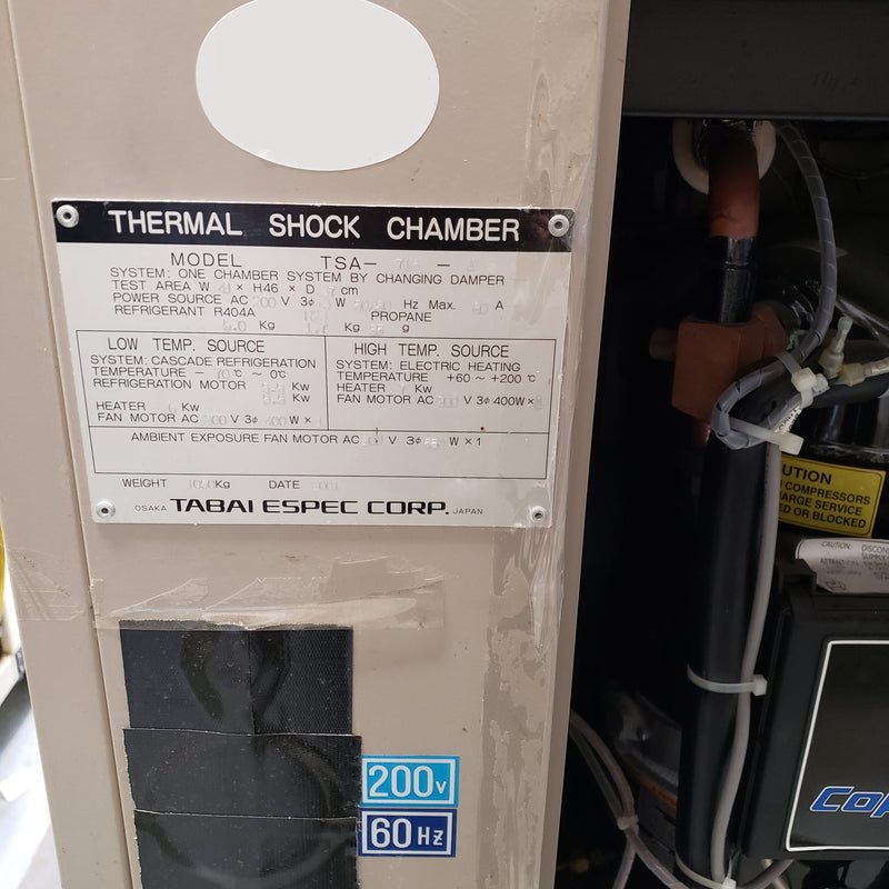 ESPEC TSA 71 S Thermal Shock Chamber