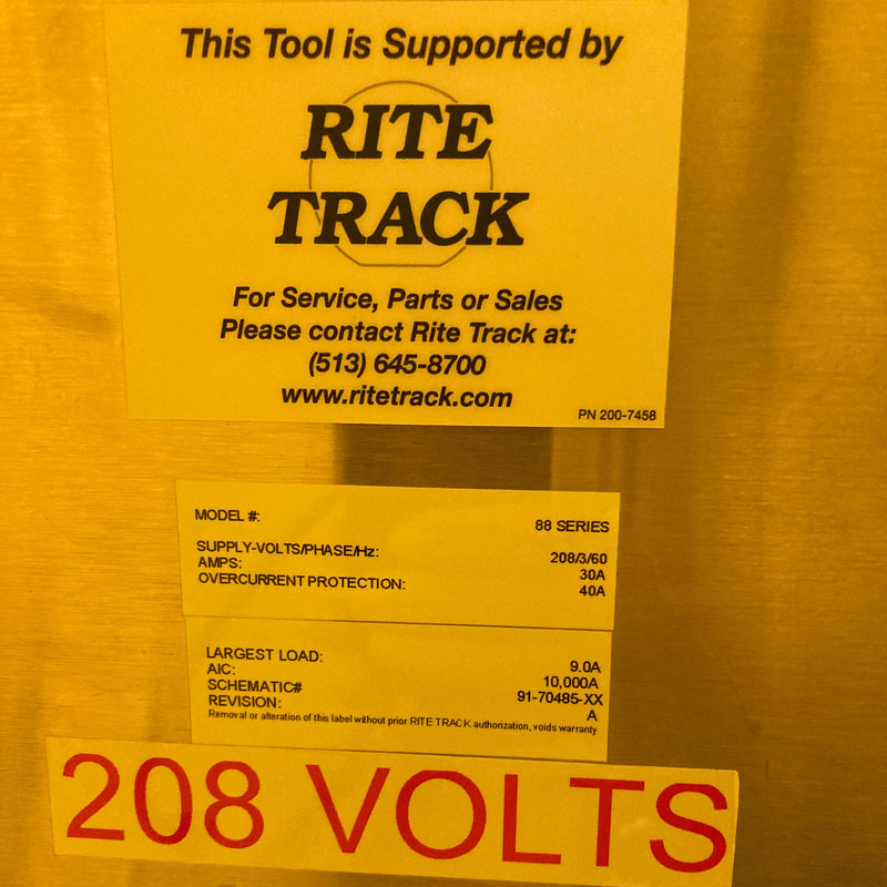 Rite Track 88 Coater / Developer