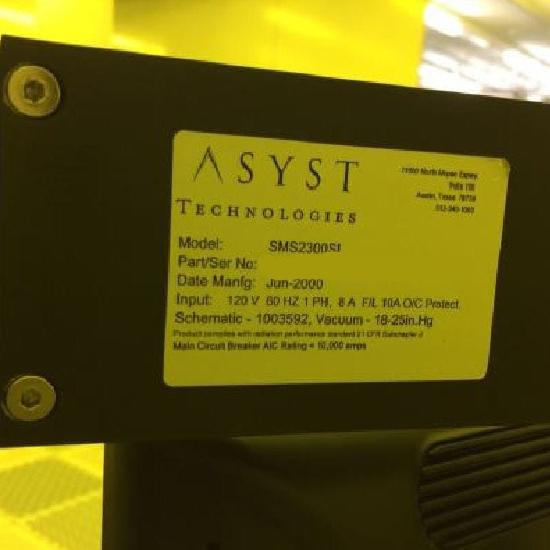Asyst SMS 2300 SI Loaders