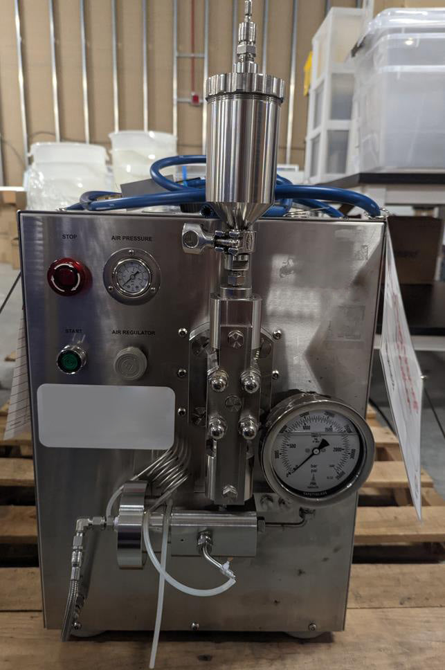Avastin EmulsiFlex C 3 Pneumatic Homogenizer