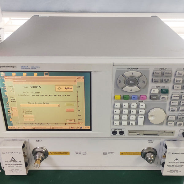 Agilent E 8361 A Network Analyzer