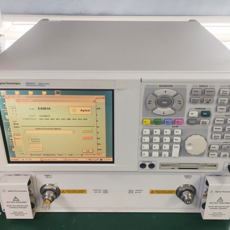 Agilent E 8361 A Network Analyzer