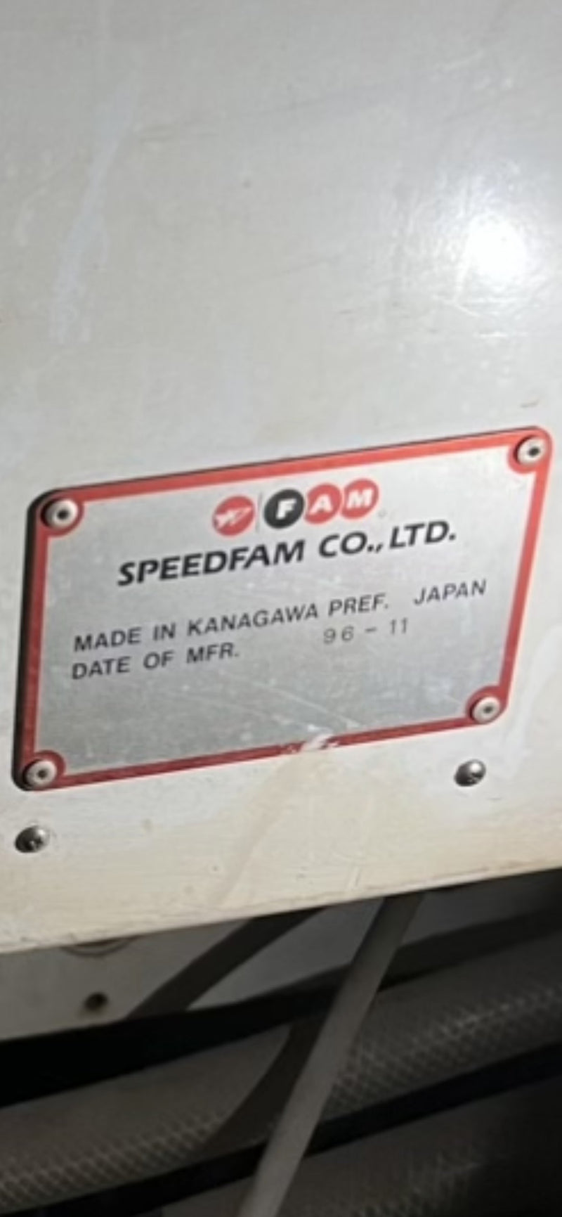 Speedfam 50 SPAW Polisher