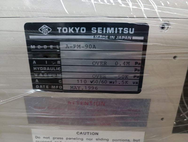 Accretech / TSK APM 90 A Prober
