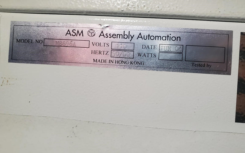 ASM MS 896 A Die Picker