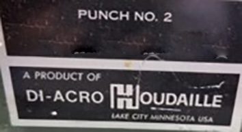 Di-Acro Houdaille 2 Punch