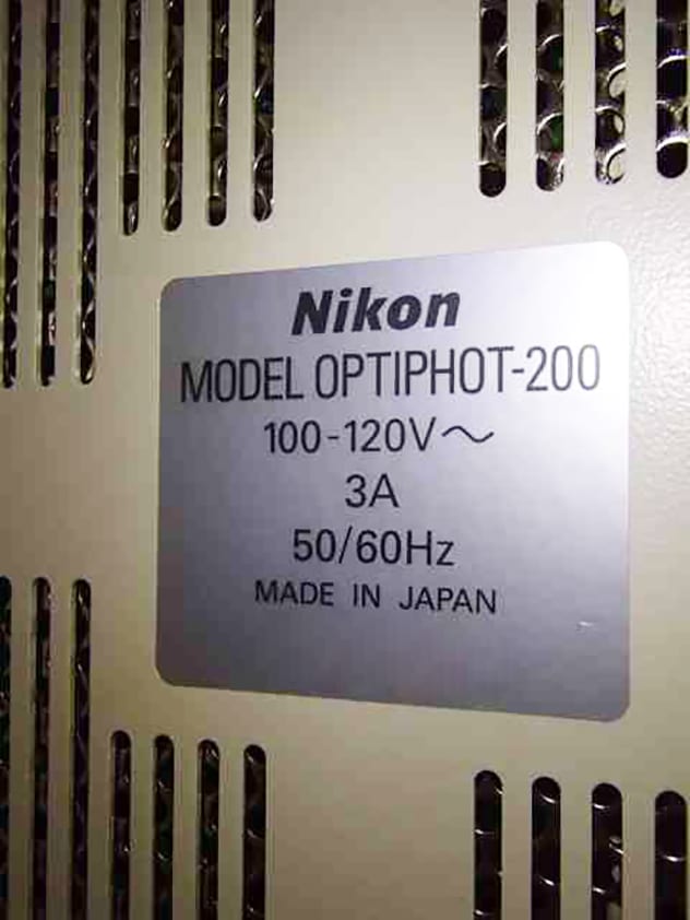 Nikon Optiphot 200 Inspection, Measurement Tool