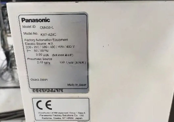 Panasonic CM 402 L Pick and Place