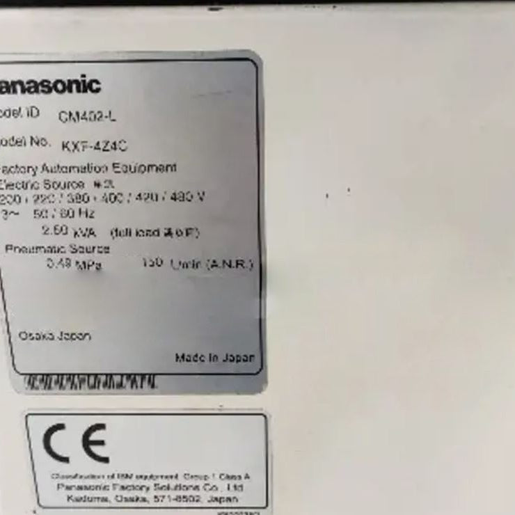 Panasonic CM 402 L Pick and Place