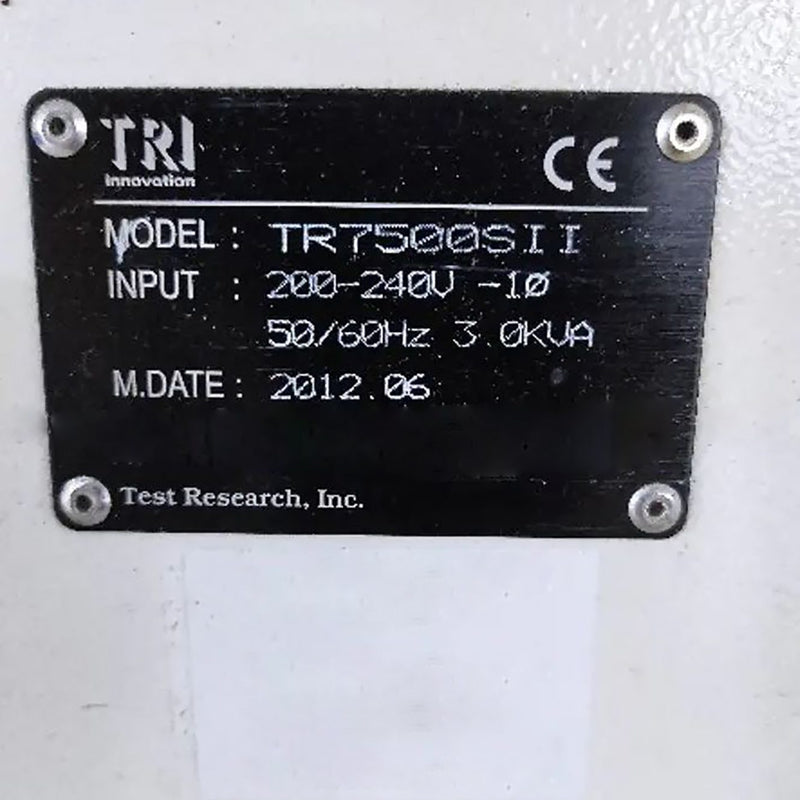 Test Research Inc (TRI) TR 7500 SII AOI (Automated Optical Inspection)