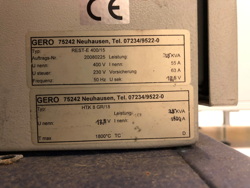 Gero HTK 8 GR Furnace