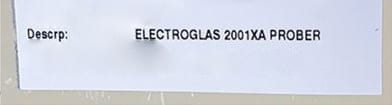 Electroglas 2001 XA Prober