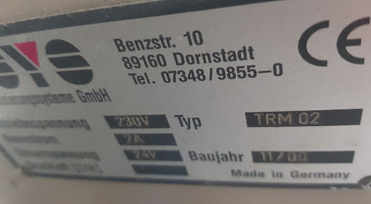 ASYS TRM 02 Conveyor