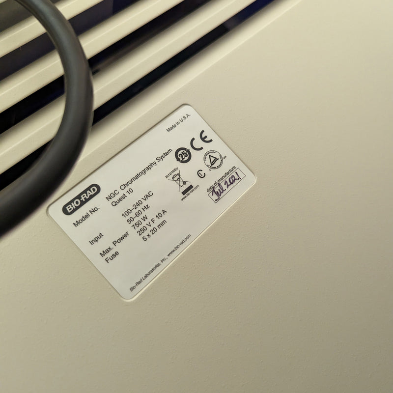 Bio-Rad NGC Quest 10 Chromatography