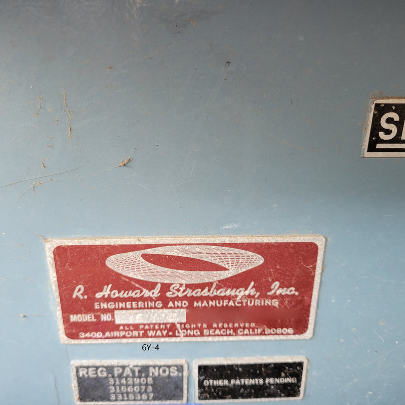 Strasbaugh 6 Y 4 Polisher