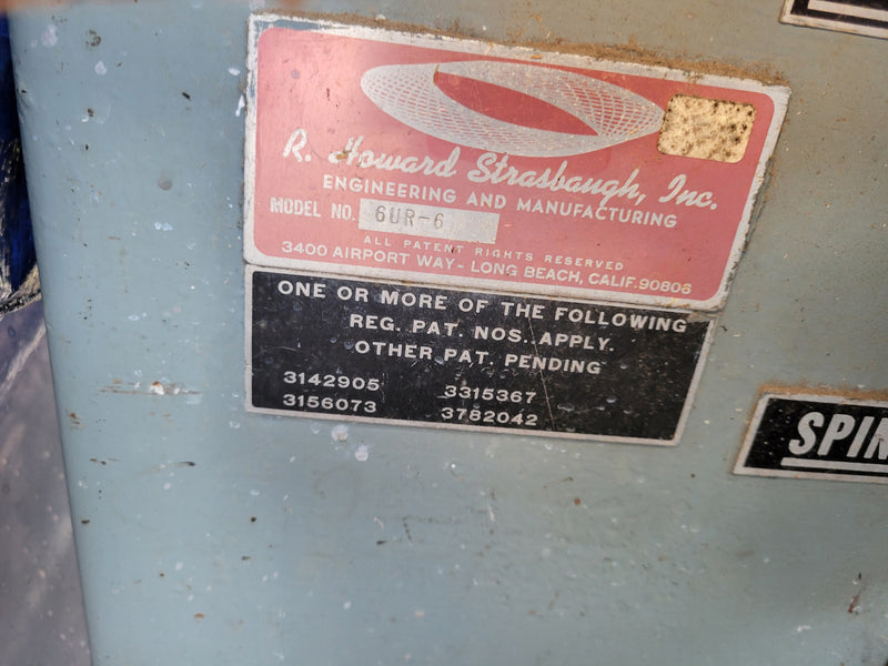 Strasbaugh 6 UR 6 Polisher