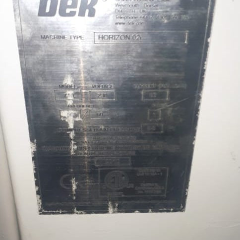 Dek Horizon 02 i Screen Printer