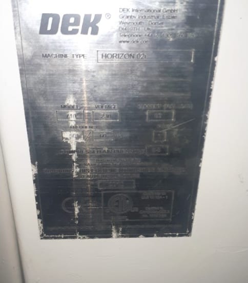 Dek Horizon 02 i Screen Printer