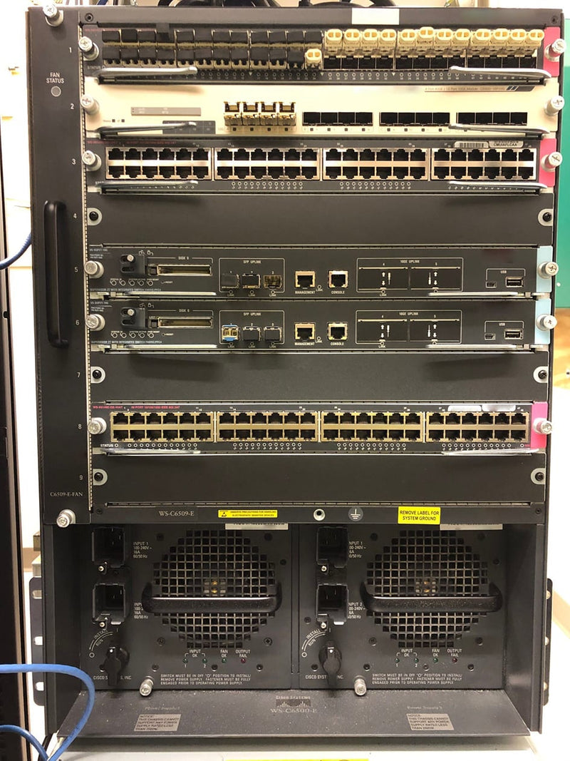 Cisco Catalyst 6509 Core Switch