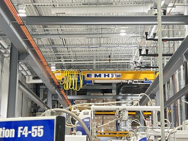 EMH Nomad Freestanding Bridge Crane System