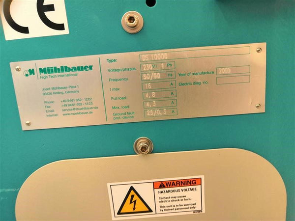 Muehlbauer DS 10000 Tape & Reel Machine
