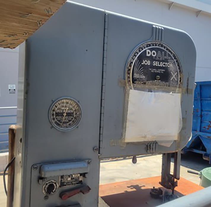 DoAll Vertical Band Saw