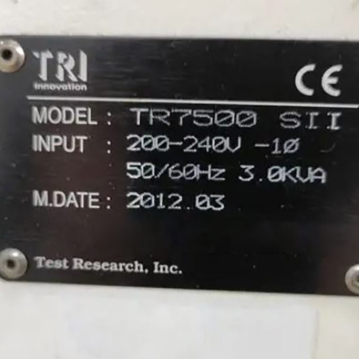 Test Research Inc (TRI) TR 7500 SII AOI (Automated Optical Inspection)