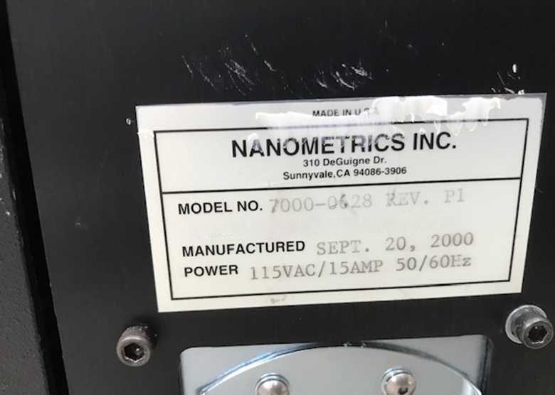 ONTO / Nanometrics Nanospec 9100 Mask / Wafer Inspection