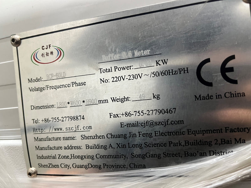 Shenzhen Chuang Jin Feng BCF - 60 LD Conveyor