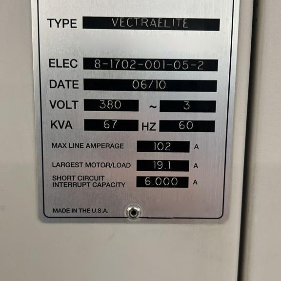 Speedline Vectra Elite Soldering Machine