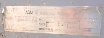 ASM AD 809 01 Die Bonder
