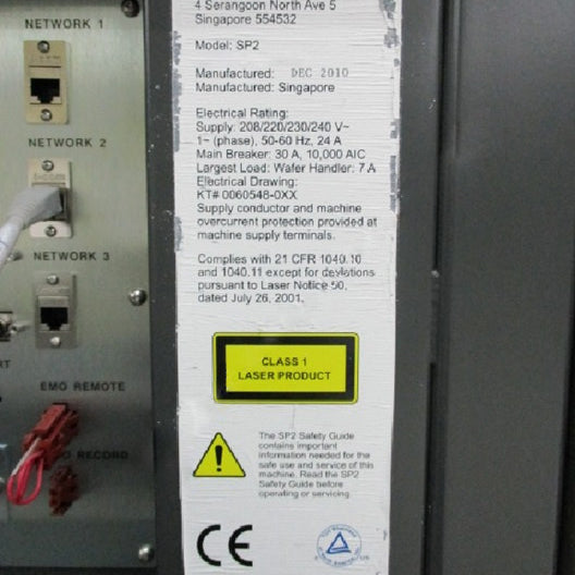 KLA Surfscan SP 2 Particle Defect System