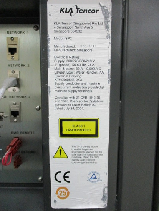 KLA Surfscan SP 2 Particle Defect System