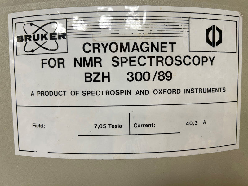 Bruker 300 NMR Spectroscopy